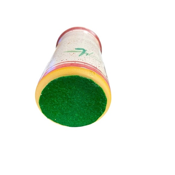 Vtg ROBERT FISHMAN
POTTERY Rhode Island Vase Wine Jacket Calla Lily Signed - Picture 9 of 13